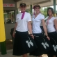 Carhops pose at #1214 in Orange, TX