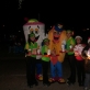 The carhops, mascots, and walkers who were in front of the float!